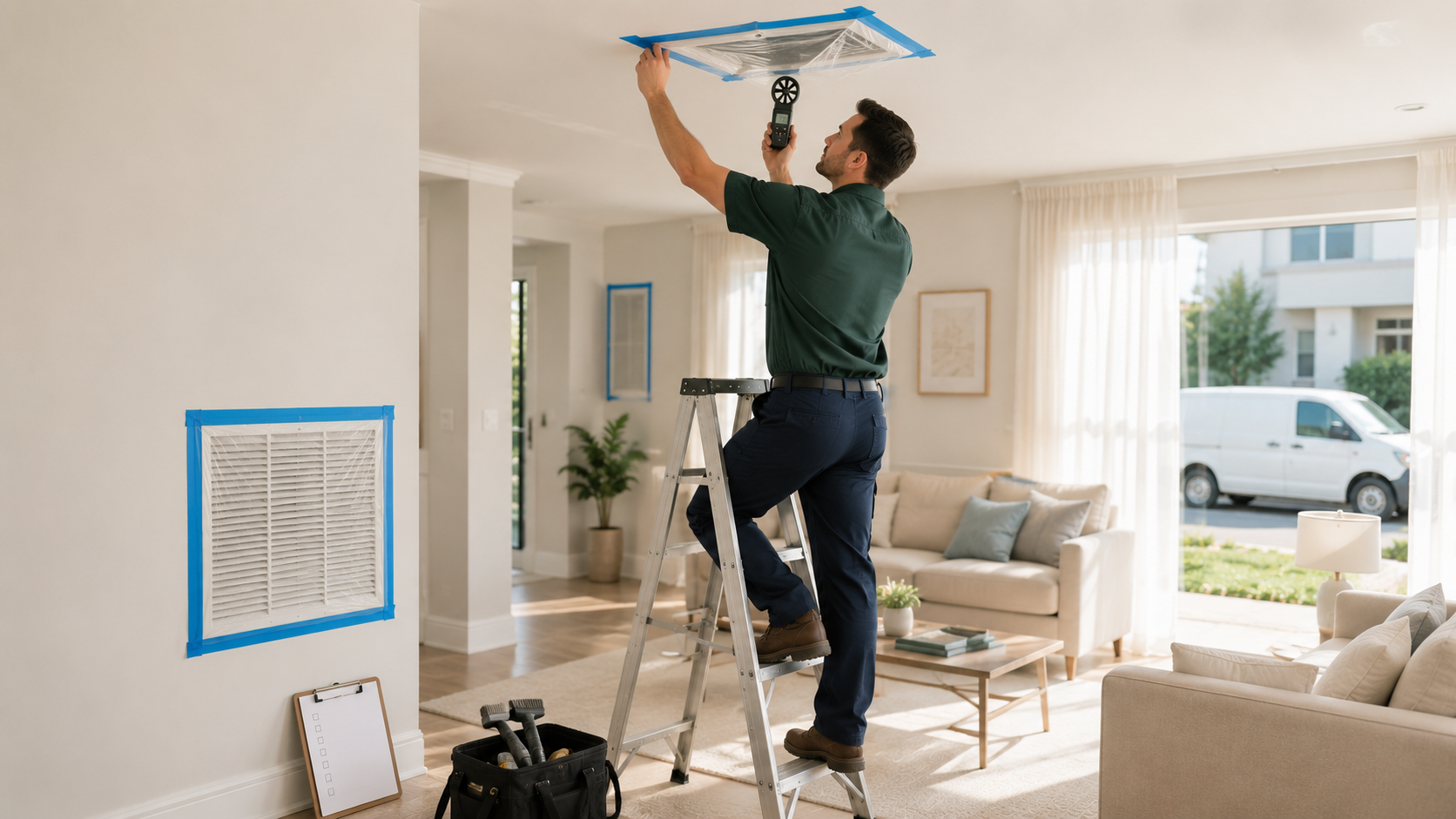 AC Duct Cleaning in Abu Dhabi - AC repair service 14